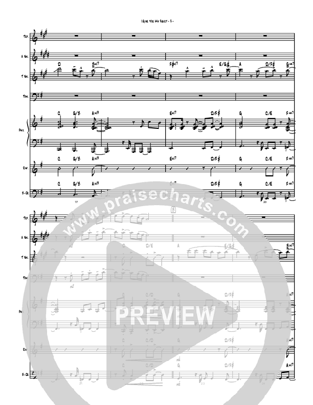 I Give You My Heart (Instrumental) Conductor's Score (Brad Henderson)