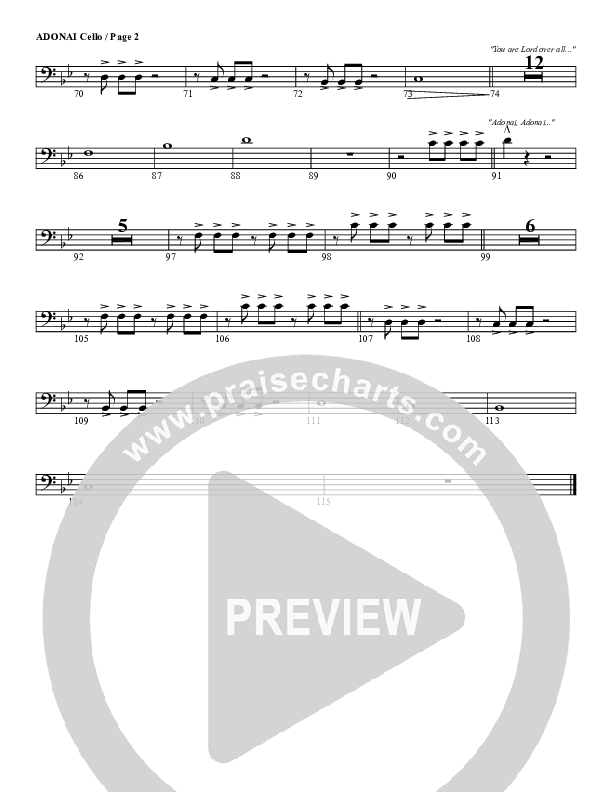 Adonai Cello (G3 Worship)