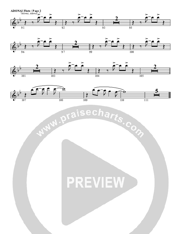 Adonai Flute (G3 Worship)