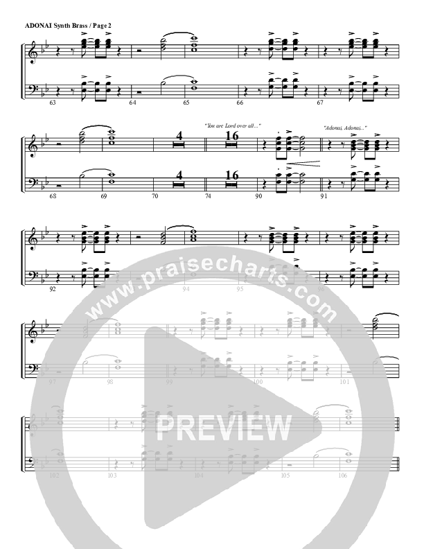 Adonai Synth Brass (G3 Worship)