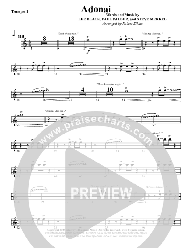 Adonai Trumpet 1 (G3 Worship)