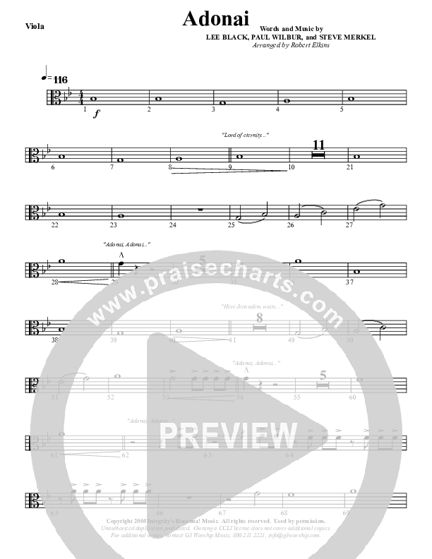 Adonai Viola (G3 Worship)