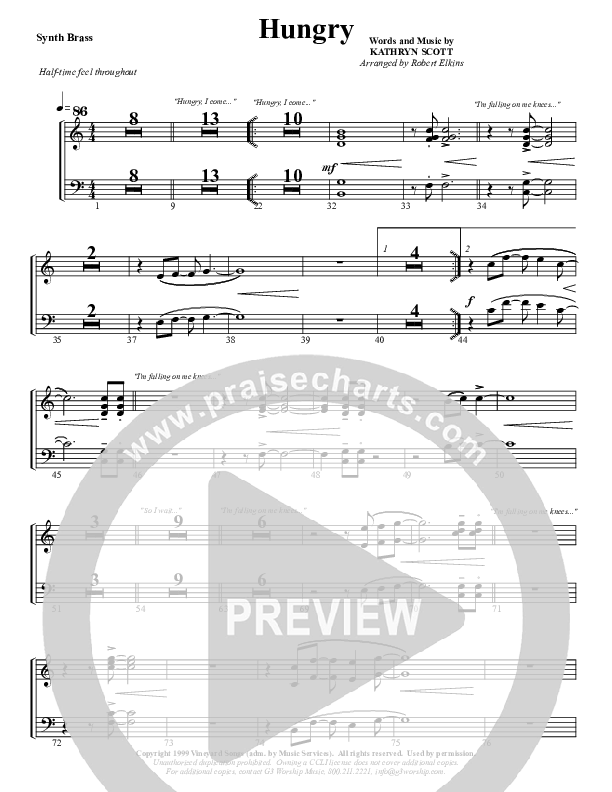 Hungry Synth Brass (G3 Worship)