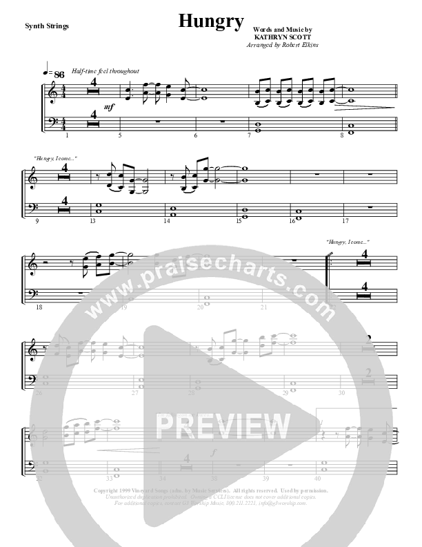 Hungry Synth Strings (G3 Worship)