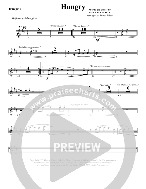 Hungry Trumpet 1 (G3 Worship)