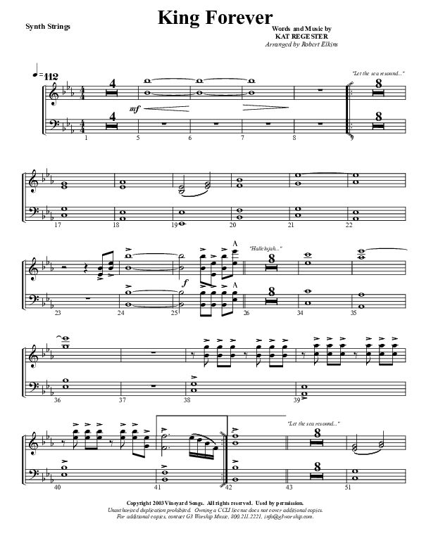 King Forever Synth Strings (G3 Worship)