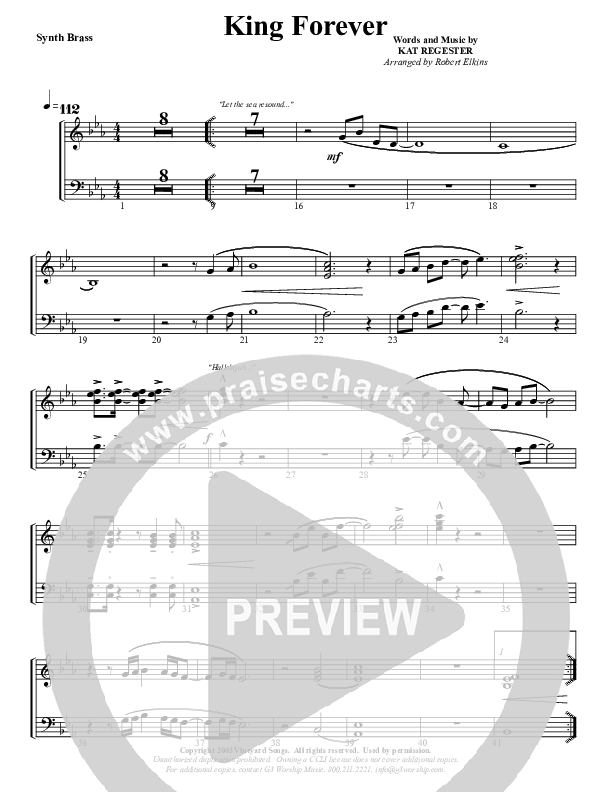 King Forever Synth Strings (G3 Worship)