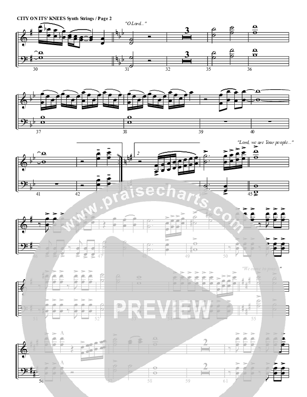 City On Its Knees Synth Strings (G3 Worship)