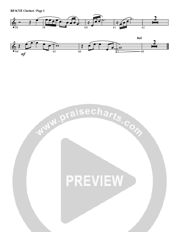 Rescue Clarinet (G3 Worship)