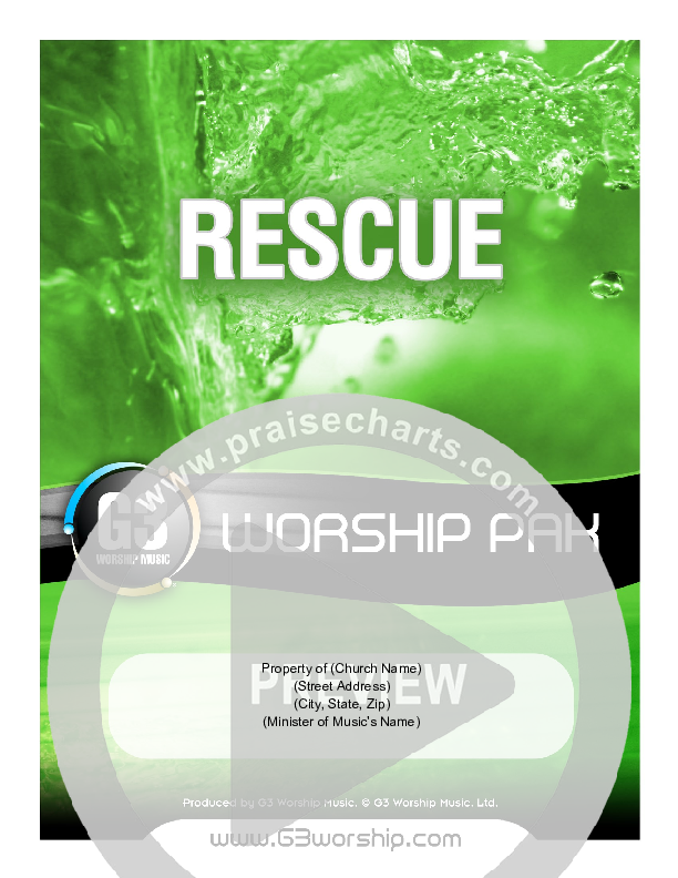 Rescue Cover Sheet (G3 Worship)