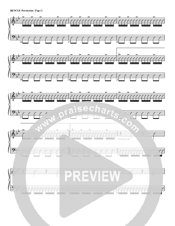 Rescue Percussion (G3 Worship)