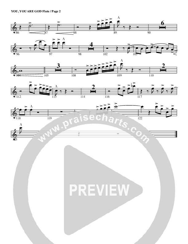 You You Are God Flute (G3 Worship)