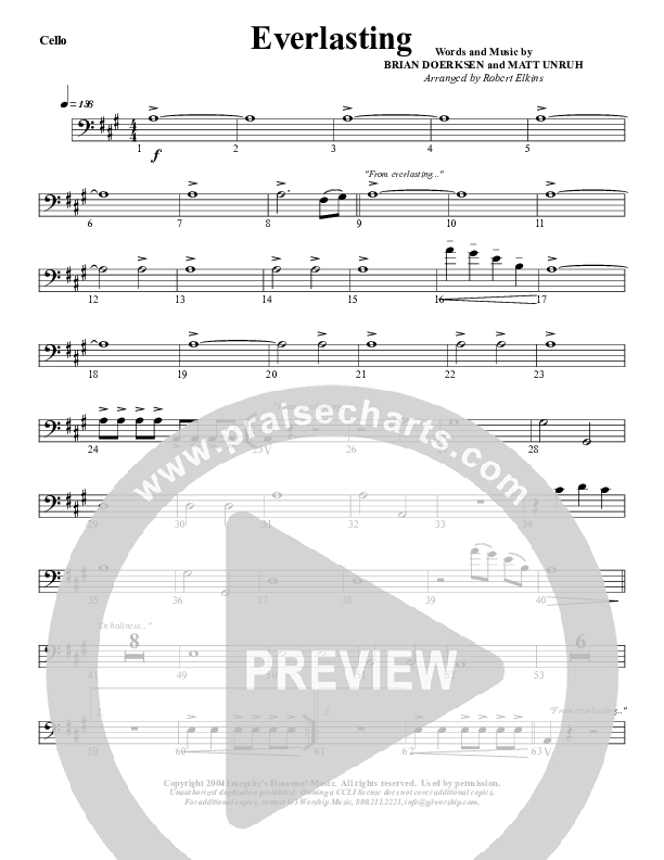 Everlasting Cello (G3 Worship)
