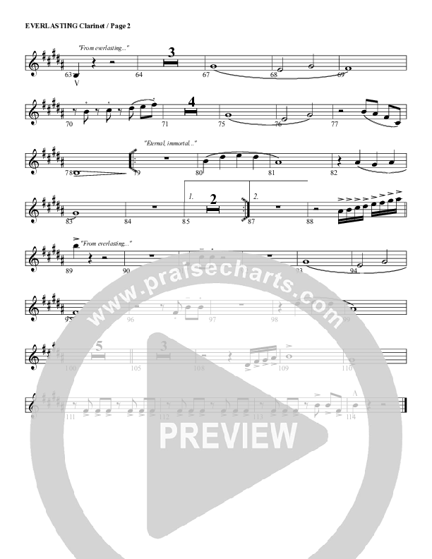 Everlasting Clarinet (G3 Worship)