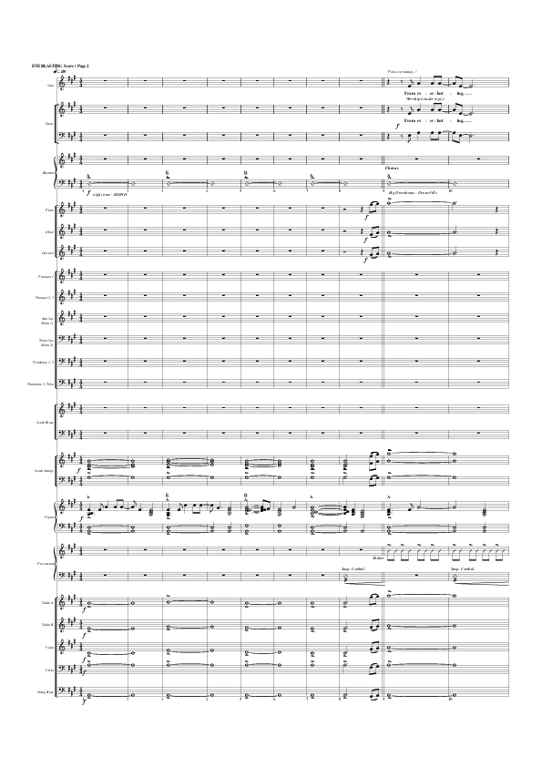 Everlasting Conductor's Score (G3 Worship)