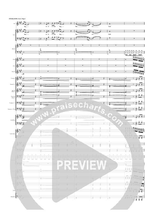 Everlasting Conductor's Score (G3 Worship)