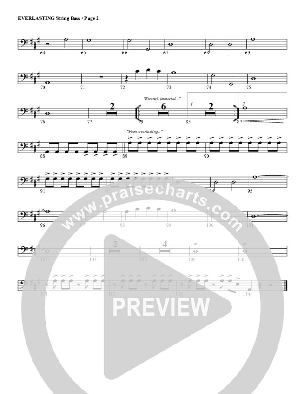 Everlasting Double Bass (G3 Worship)