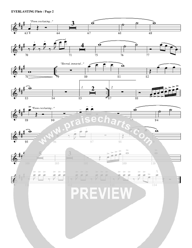 Everlasting Flute/Oboe (G3 Worship)