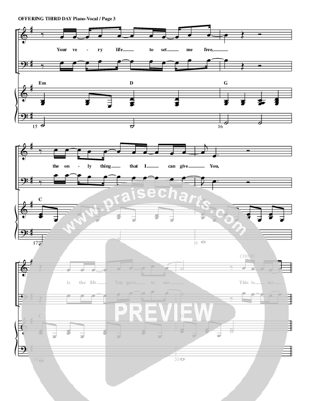 Offering Lead & Piano (G3 Worship)