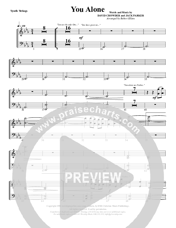 You Alone Synth Strings (G3 Worship)