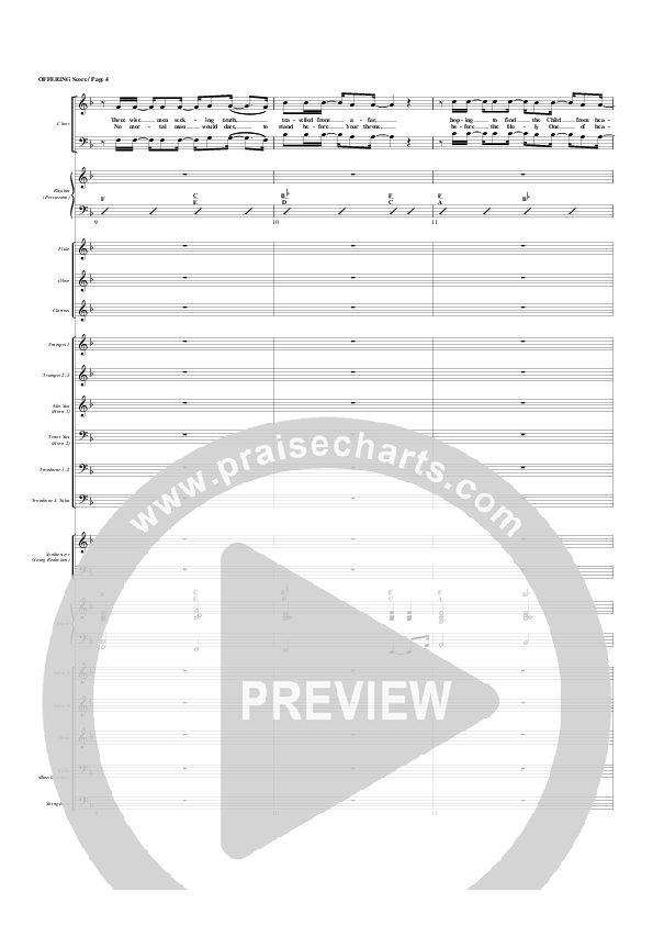 Offering Conductor's Score (G3 Worship)