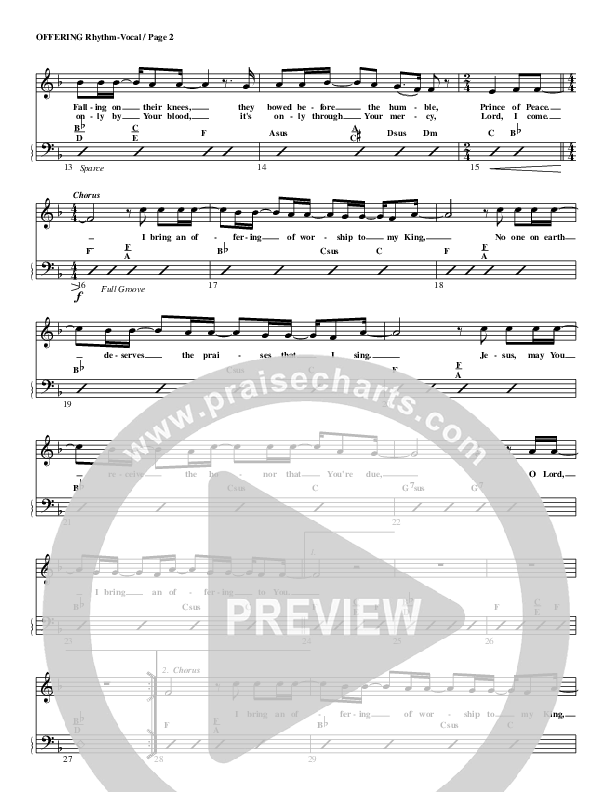 Offering Rhythm/Vocal (G3 Worship)