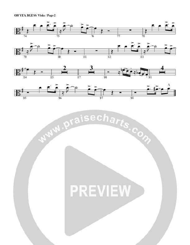 Oh Yes Bless Viola (G3 Worship)