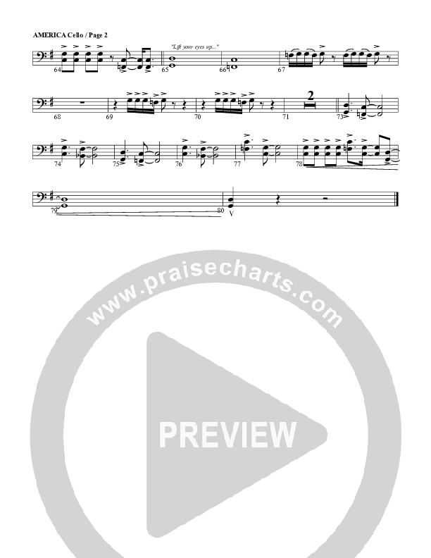 America Cello (G3 Worship)