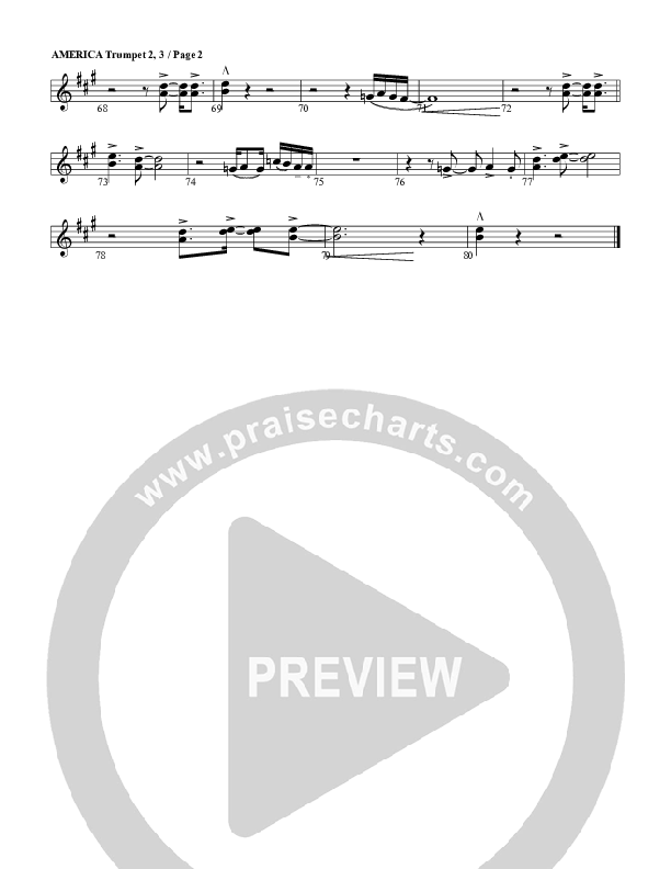 America Trumpet 2/3 (G3 Worship)