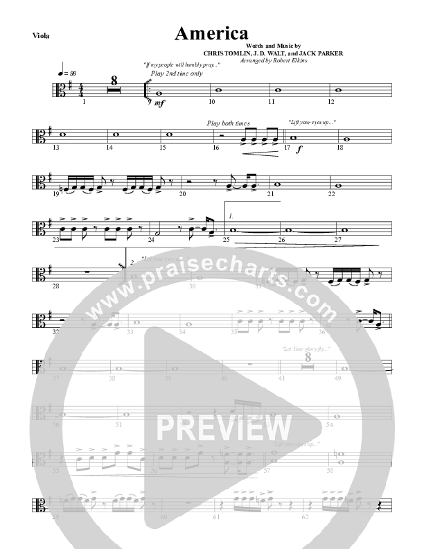 America Viola (G3 Worship)