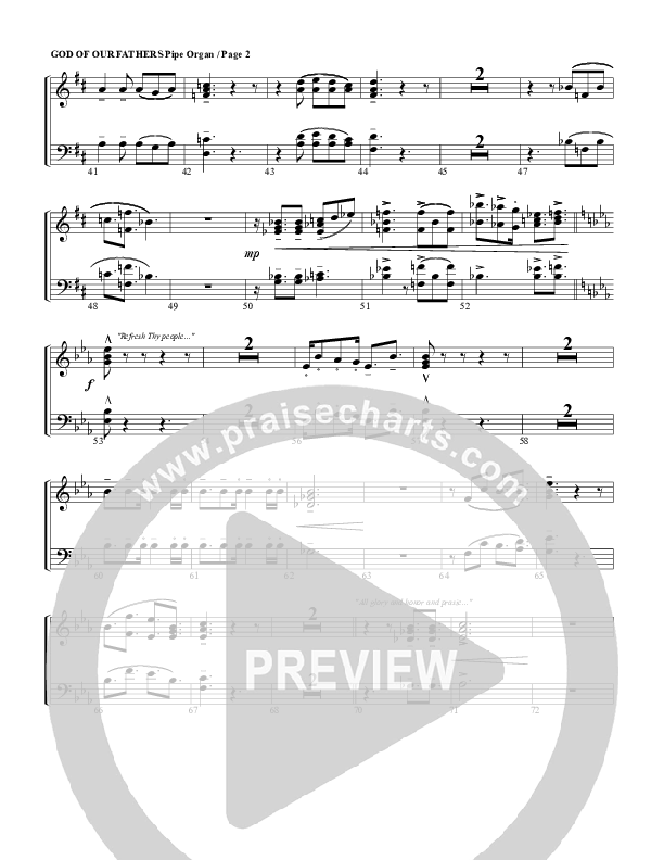 God Of Our Fathers Synth Brass (G3 Worship)