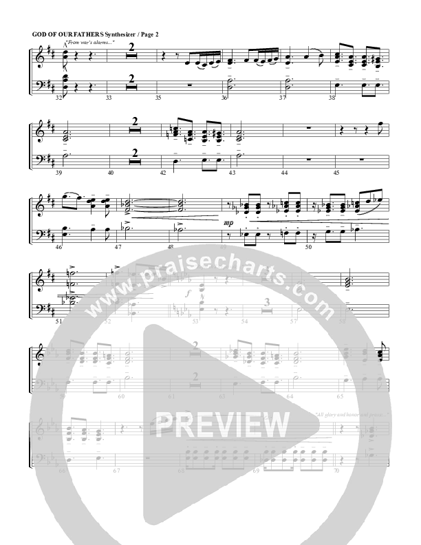 God Of Our Fathers Synth Strings (G3 Worship)