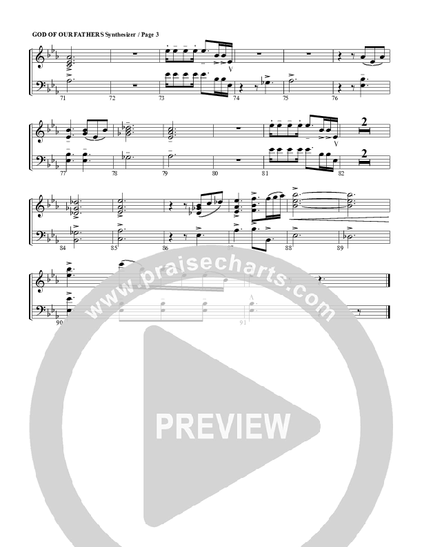 God Of Our Fathers Synth Strings (G3 Worship)