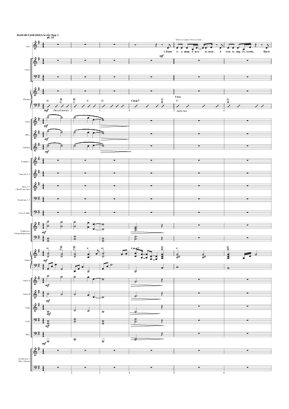 Hallelujah Jesus Orchestration (G3 Worship)