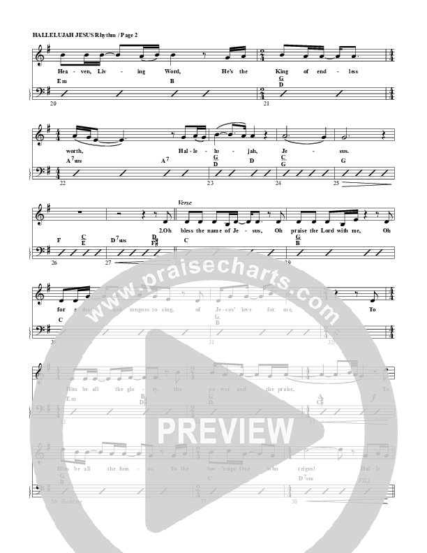 Hallelujah Jesus Percussion (G3 Worship)