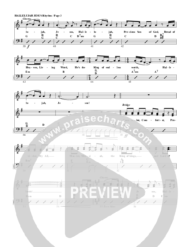 Hallelujah Jesus Percussion (G3 Worship)