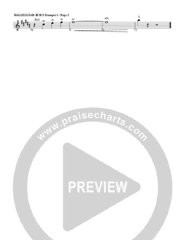 Hallelujah Jesus Trumpet 1 (G3 Worship)