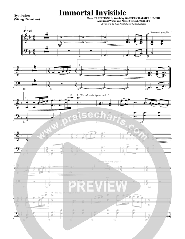 Immortal Invisible Synth Strings (G3 Worship)