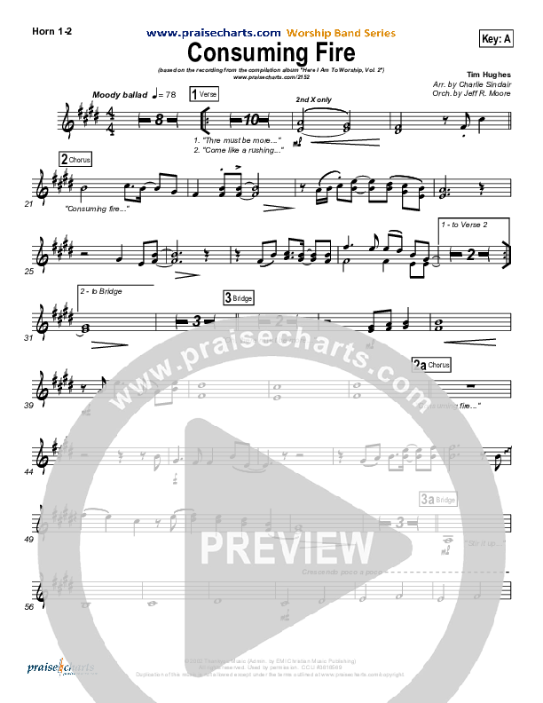 Consuming Fire French Horn 1/2 (Tim Hughes)