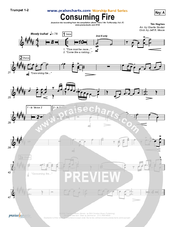 Consuming Fire Trumpet 1,2 (Tim Hughes)