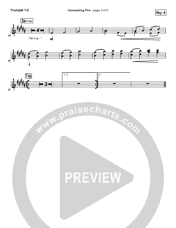 Consuming Fire Trumpet 1,2 (Tim Hughes)