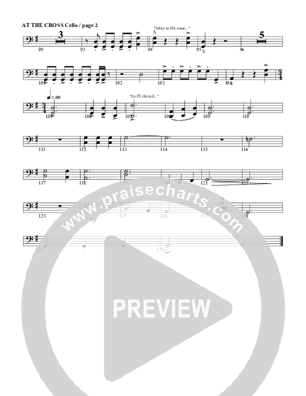 At The Cross Cello (G3 Worship)