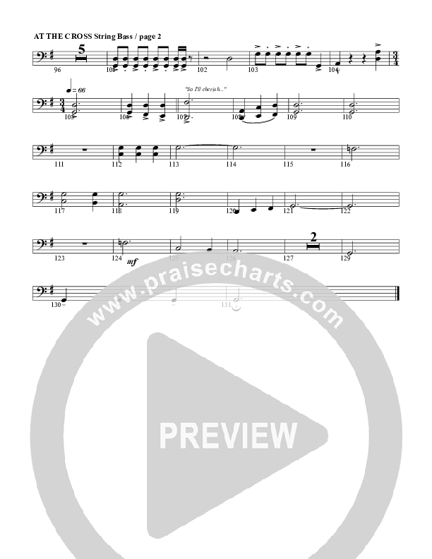 At The Cross Double Bass (G3 Worship)