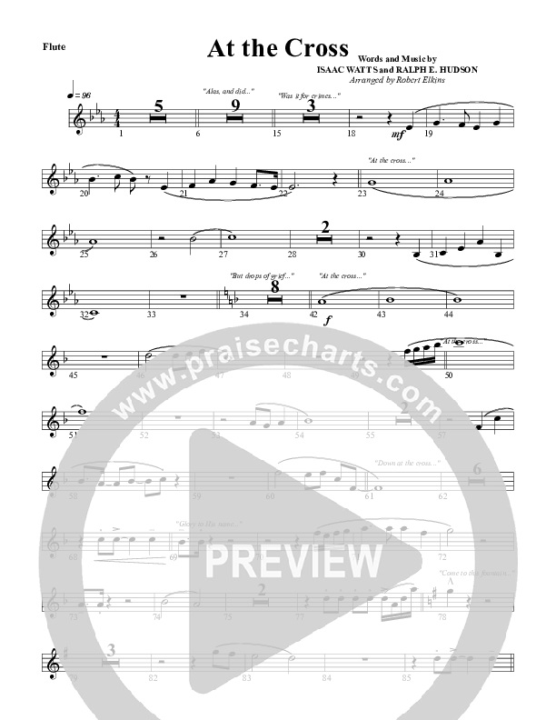 At The Cross Flute (G3 Worship)