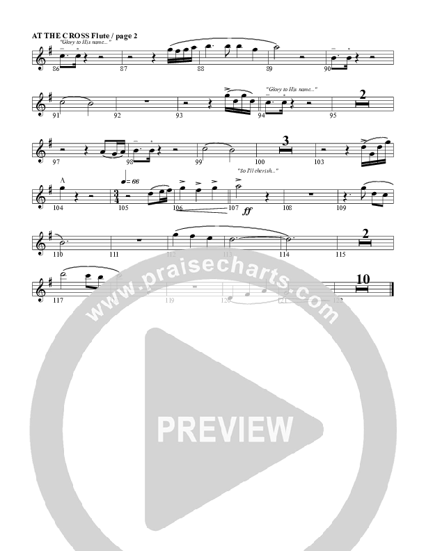 At The Cross Flute (G3 Worship)