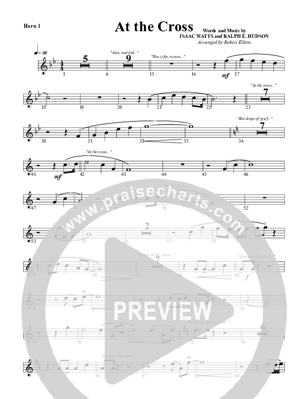 At The Cross French Horn 1 (G3 Worship)