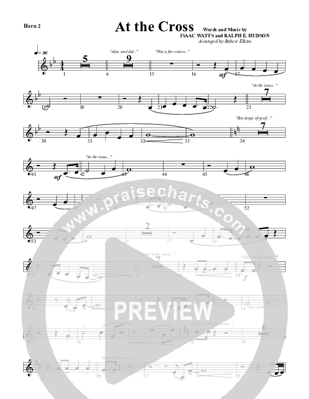 At The Cross French Horn 2 (G3 Worship)