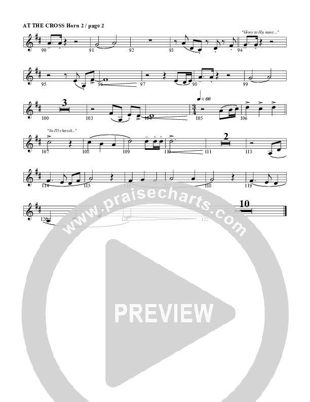 At The Cross French Horn 2 (G3 Worship)
