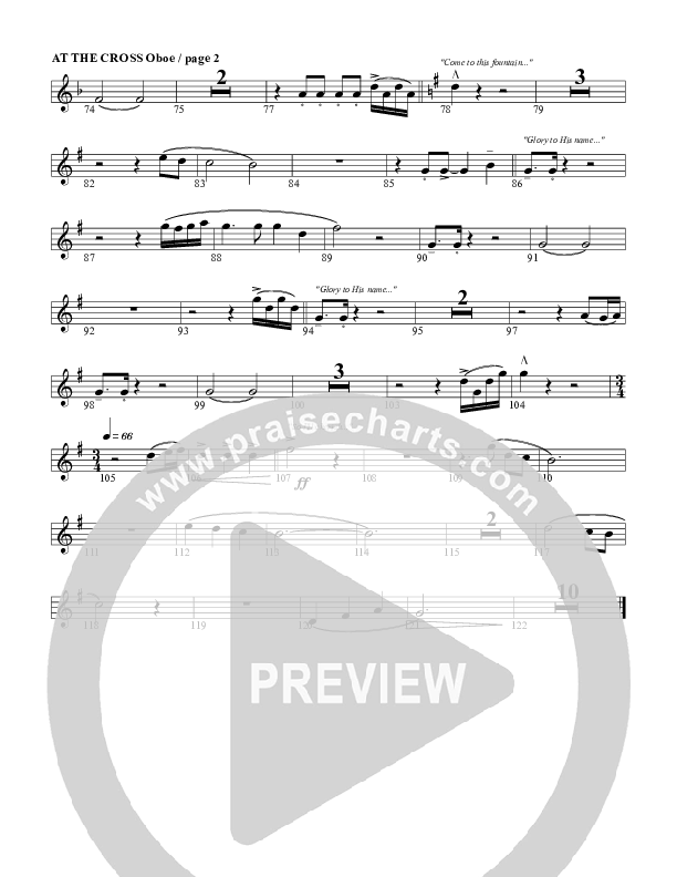 At The Cross Oboe (G3 Worship)