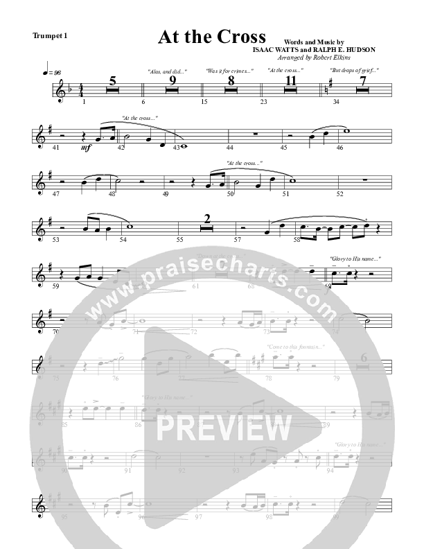 At The Cross Trumpet 1 (G3 Worship)